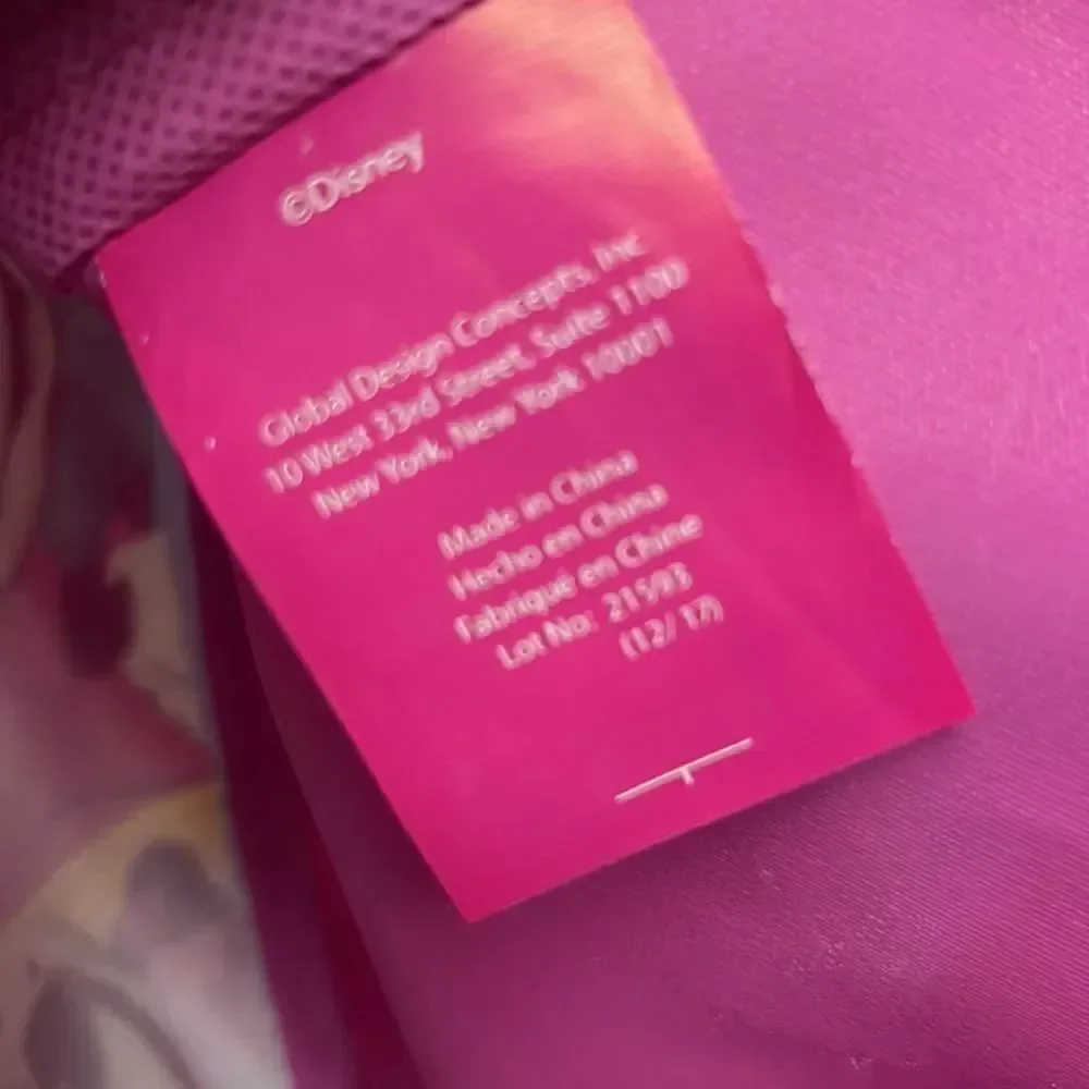 Disney backpack gently